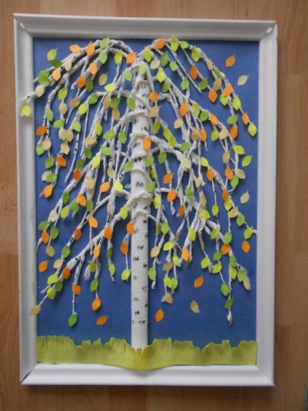 Поделка Березка