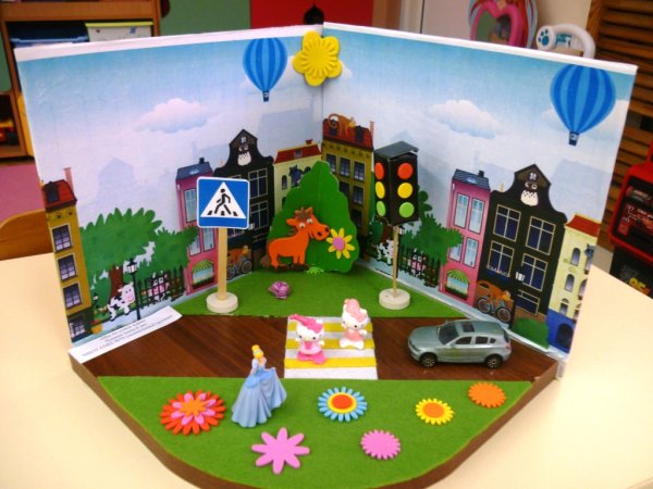 Дорога глазами детей поделки