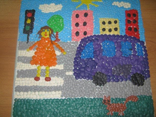 Поделки на тему дорожного движения