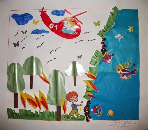 Поделки на тему пожарная безопасность