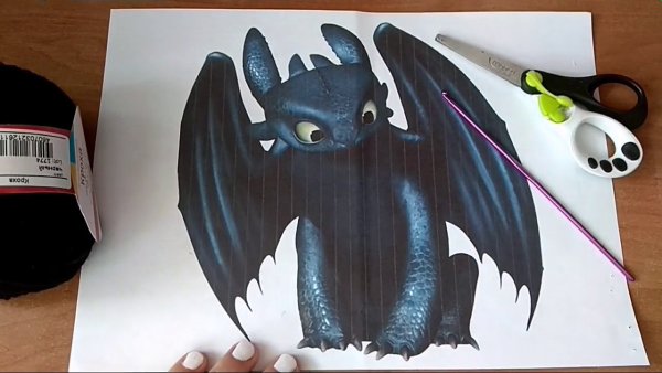 Беззубик поделка из бумаги