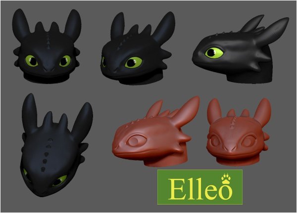 Маска Беззубика с ночной фурии