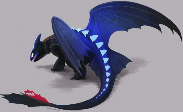 Драконы ночная фурия 3