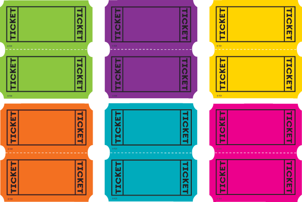 Макет билета