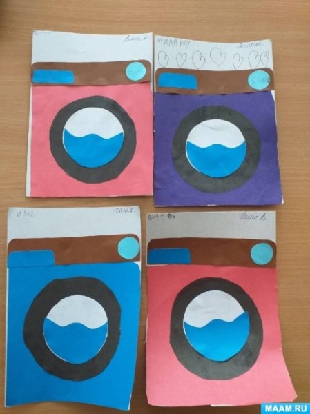 Аппликация в подготовительной группе