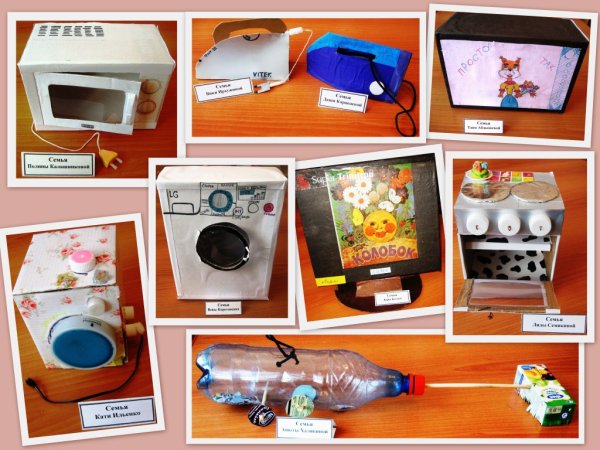 Поделка Электроприборы