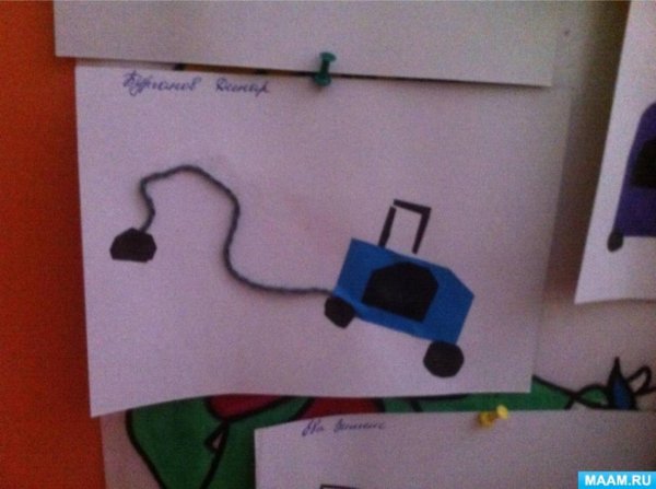 Аппликация Электроприборы подготовительная группа