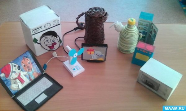 Поделка на тему Электроприборы