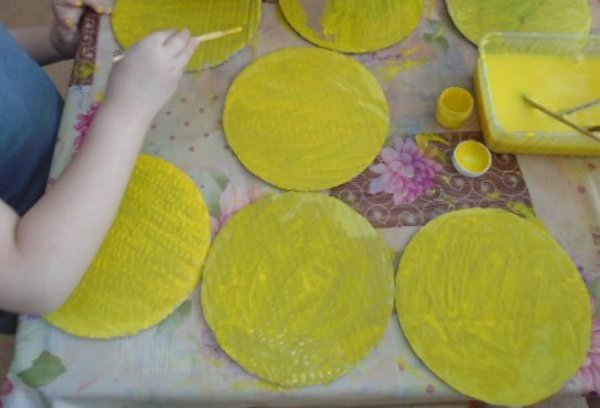 Блины поделка из бумаги