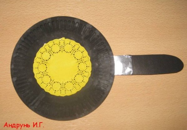 Поделки на Масленицу блин на сковороде