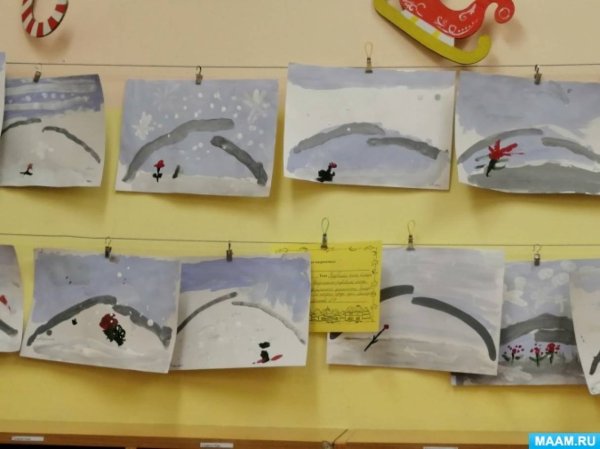 Рисование разорванное кольцо старшая группа