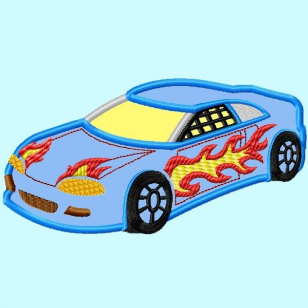 Aппликация "машинки"