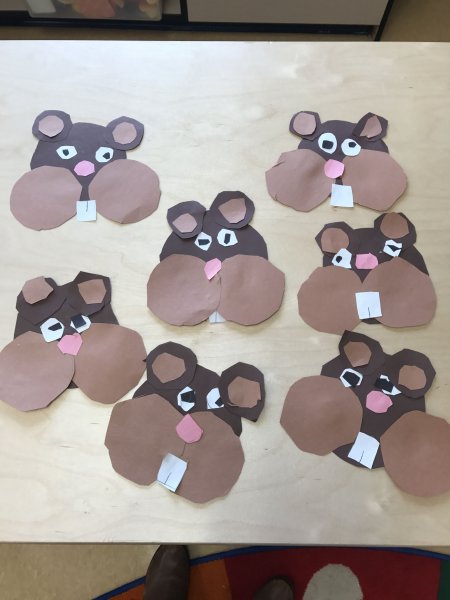 Аппликация бобер