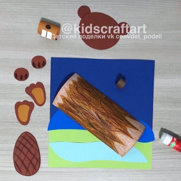 Поделка Бобр