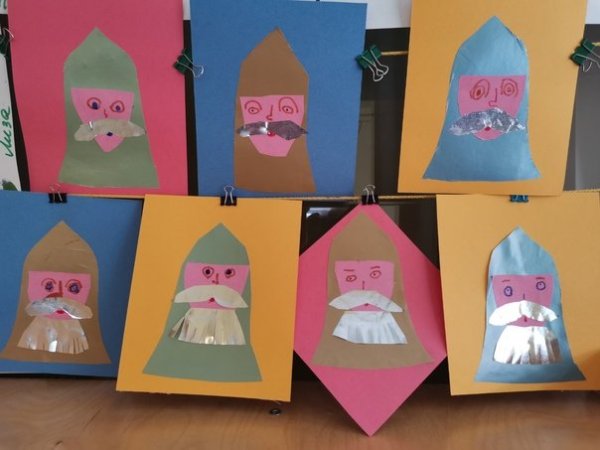 Аппликация богатырь