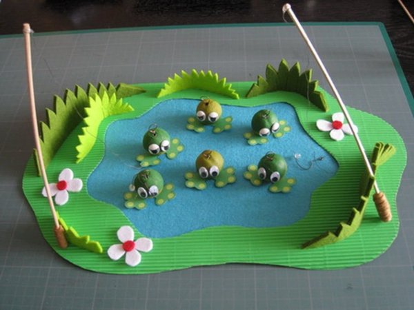 Макет пруда