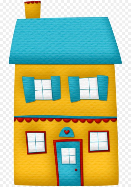 Домик аппликация для детей