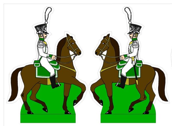 Бумажные солдатики Бородинской битвы 1812 года