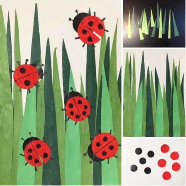 Травинки для аппликации