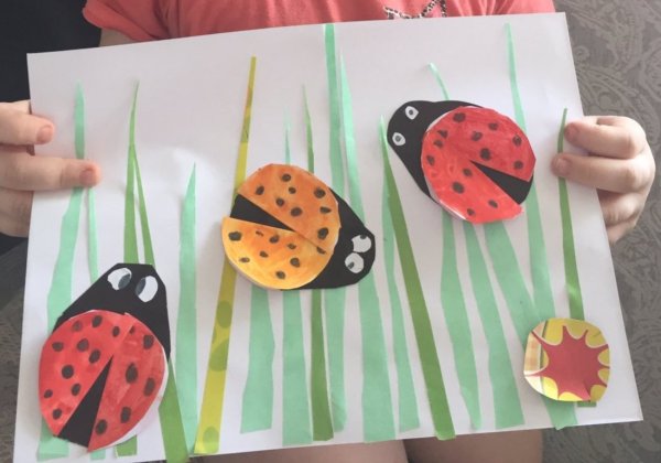 Летняя аппликация