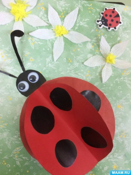 Поделка Божья коровка