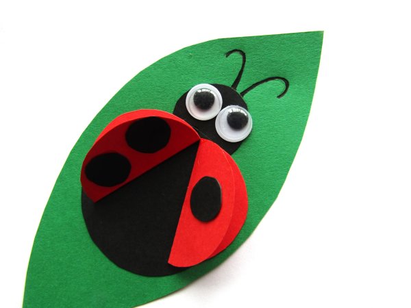 Божья коровка поделка для детей