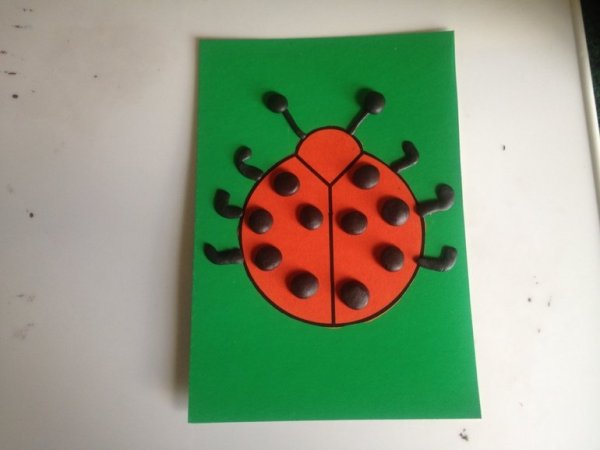 Поделка Божья коровка