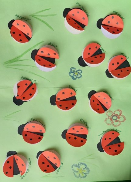 Поделка Божья коровка