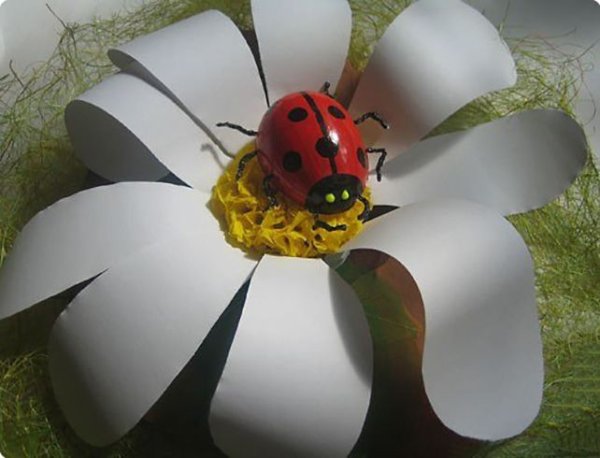 Божья коровка своими руками для детского сада