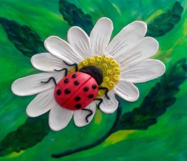 Рисование пластилином для детей