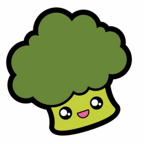 Брокколи мультяшная