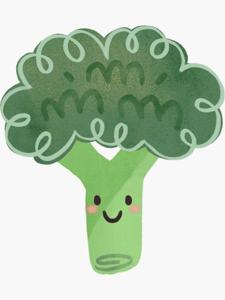 Бумажная брокколи