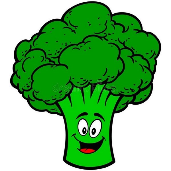 Брокколи мультяшка
