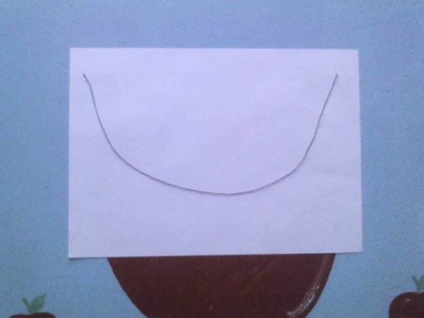 Аппликация баранки вторая младшая