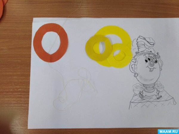 Бублики баранки рисование вторая младшая
