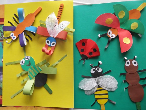 Аппликация в детском саду