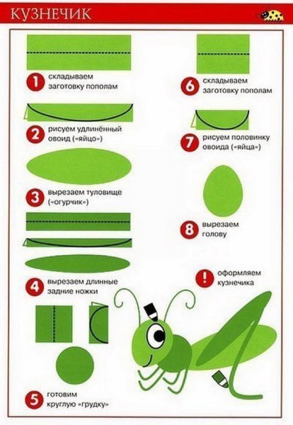 Поделка насекомые для детей