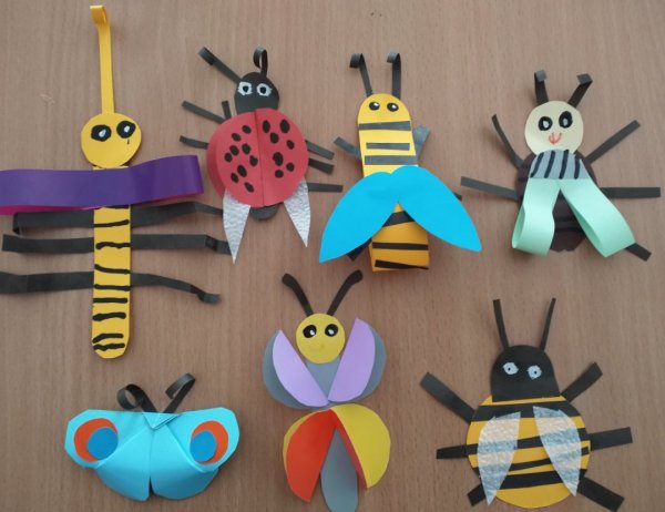Поделка насекомые