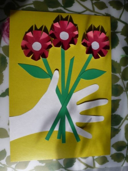 Поделки на 8 марта старшая группа