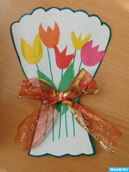 Подарок маме средняя группа