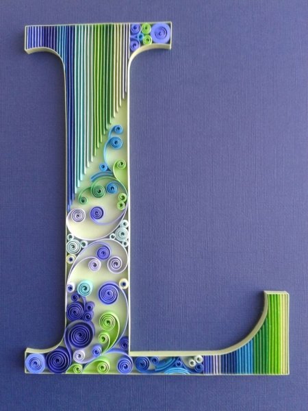 Буква г поделка