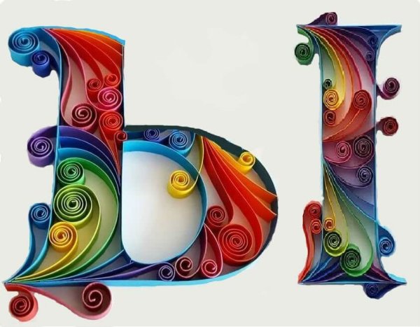 Поделка буква ы