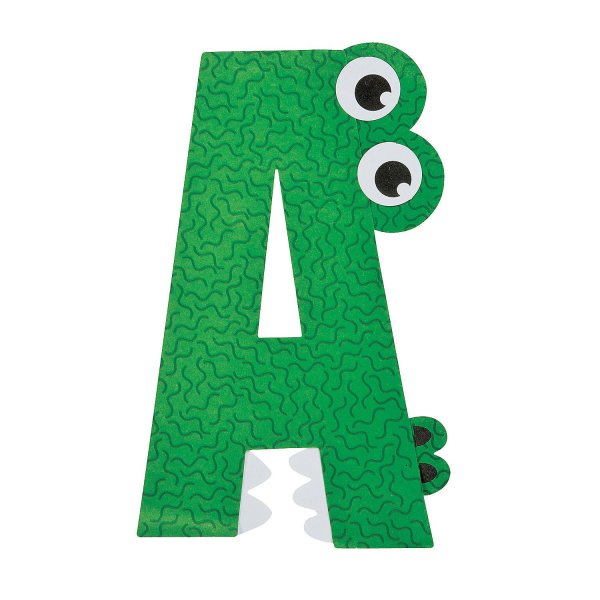 Аппликация буквы