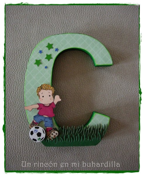 Поделка буква