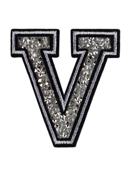 Аппликация на одежду буквы