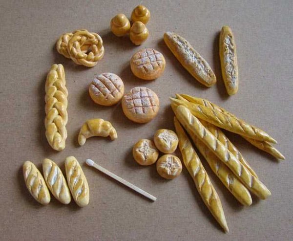 Хлебобулочные изделия из соленого теста