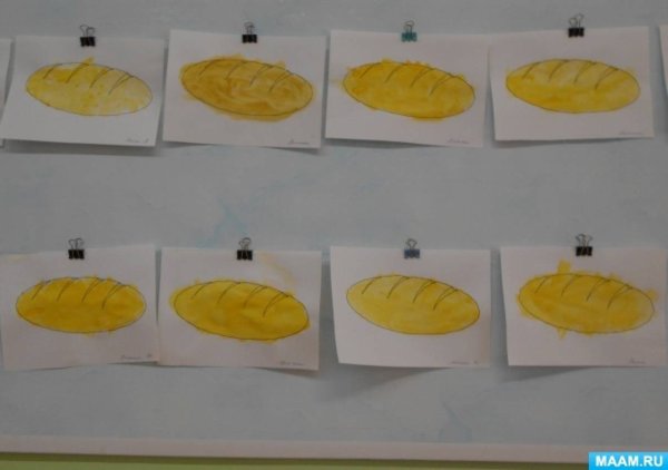 Рисование в средней группе на тему продукты