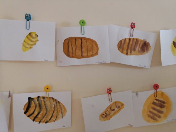 Рисование в средней группе на тему хлеб