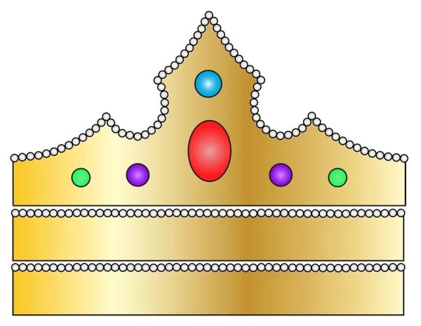 Корона макет