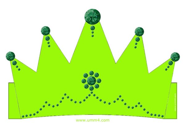 Корона из бумаги